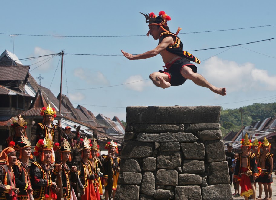 Download this Lompat Batu Hombo Pulau Nias picture